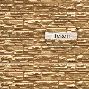 Docke ЛЮКС Сайдинг РОККИ 1787х285мм 0.51м2  — Пекан