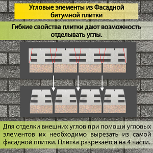 Купить Фасадная битумная плитка Docke PREMIUM BRICK  2 м2/уп Халва в Иркутске