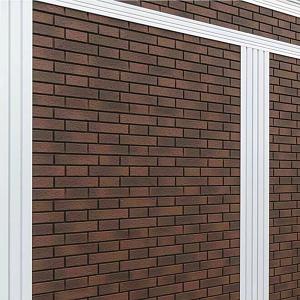 Разделитель Ю-Пласт Decor 3000х120мм  — Коричневый