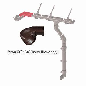 Docke ЛЮКС Угол регулируемый 60°-160°  — Шоколад