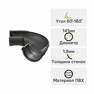 Docke ЛЮКС Угол регулируемый 60°-160° — Графит Docke ЛЮКС Угол регулируемый 60°-160° — Графит