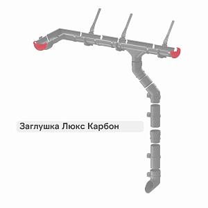 Docke ЛЮКС Заглушка  — Карбон