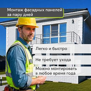 Панель Docke СТАНДАРТ ФЛЕМИШ 1183x443мм 0.46м2  — Белый 