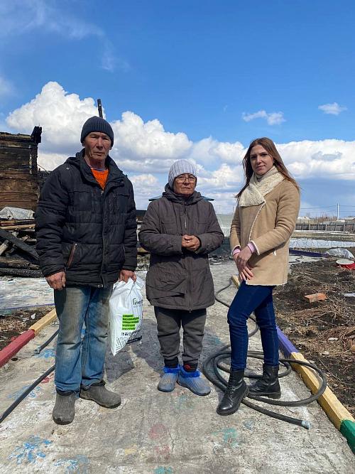 Финестра помогает восстановить жилой дом