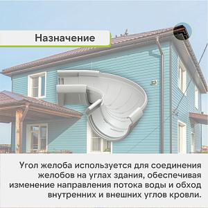 Docke ЛЮКС Угол регулируемый 60°-160°  — Пломбир