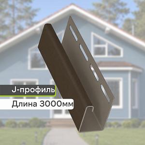 Docke J-профиль 3000мм — Шоколад Docke J-профиль 3000мм — Шоколад