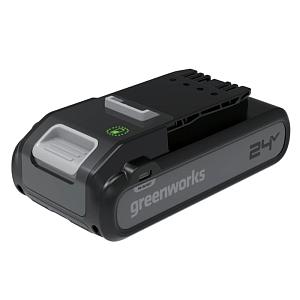 Купить Аккумулятор Greenworks (24V, 4Ач, с двумя USB-C разъемами), арт.2940407 в Иркутске