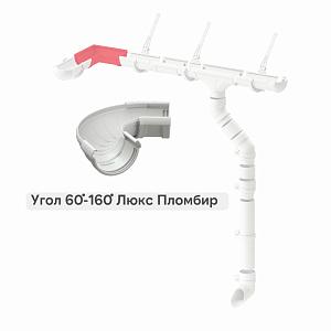 Docke ЛЮКС Угол регулируемый 60°-160°  — Пломбир