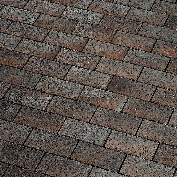 Тротуарный кирпич Feldhaus Klinker SKF 200x100x40 48шт/м2